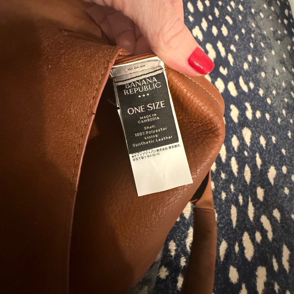 Banana Republic Vegan Suede Slouch Tote Bag - Picture 11 of 11